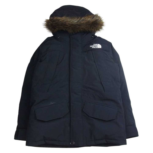 THE NORTH FACE ノースフェイス ND91807 Antarctica Parka アンタークティカ ファー ダウン パーカ ジャケット ブラック系 XL【中古】