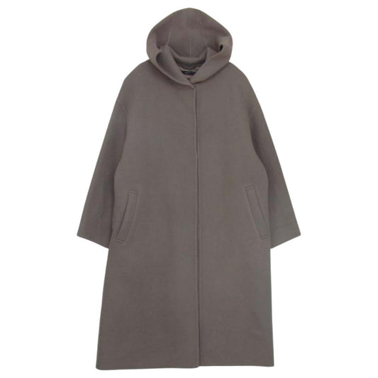 スタンニングルアー フード ウール コート グレー系 O【中古】