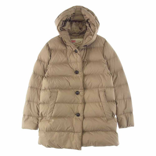 トラディショナルウェザーウェア AVON マッキントッシュジャパンタグ 18AW L182APDCO0135AI フード付き ダウンコート ベージュ系 32【中古】