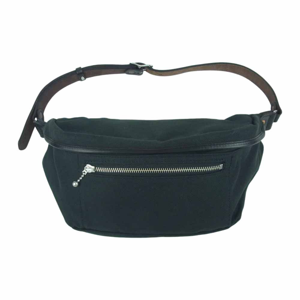 ADDICT CLOTHES アディクトクローズ ACV-BG03 VASCO ヴァスコ ARMY SERGE WAIST BAG アーミー サージ ウエスト バッグ ブラック系【中古】