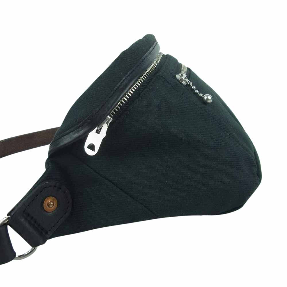 ADDICT CLOTHES アディクトクローズ ACV-BG03 VASCO ヴァスコ ARMY SERGE WAIST BAG アーミー サージ ウエスト バッグ ブラック系【中古】