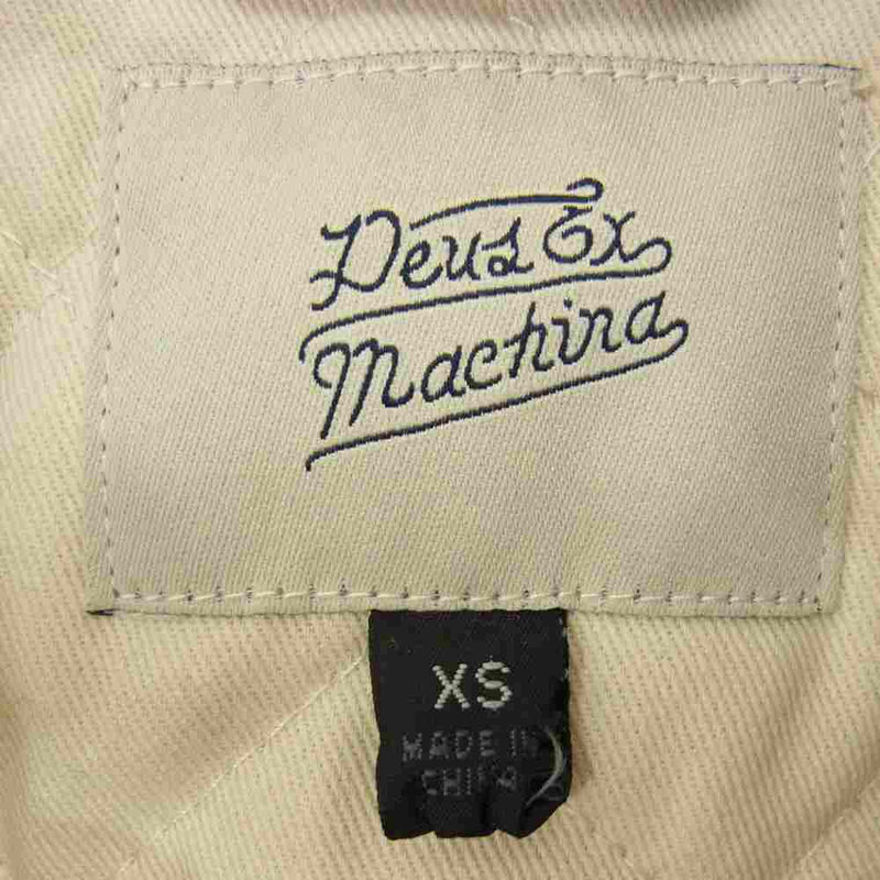 デウスエクスマキナ DMW56124 Workwear Jacket ワーク ジャケット ブラック系 XS【中古】