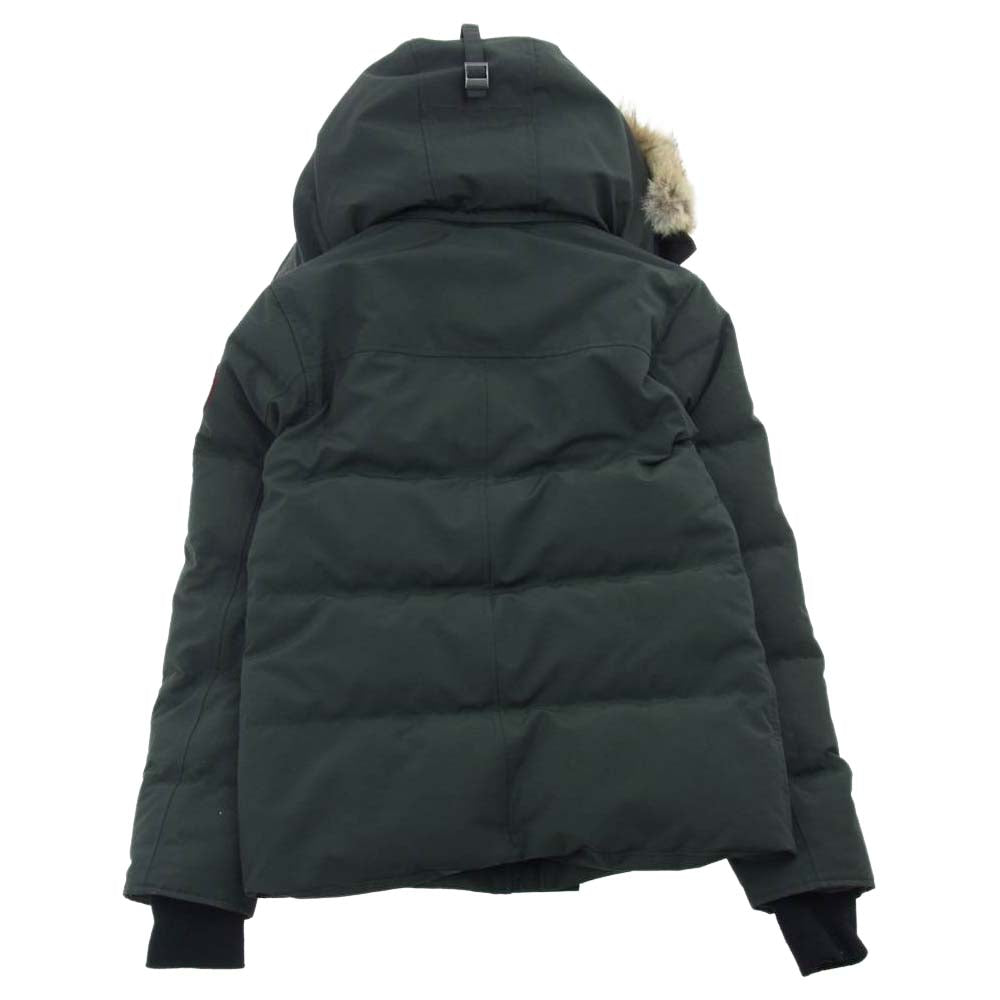 CANADA GOOSE カナダグース 3808MA WYNDHAM PARKA FUSION FIT ウィンダム パーカ フュージョン フィット ダウンジャケット カーキ系 XS【中古】