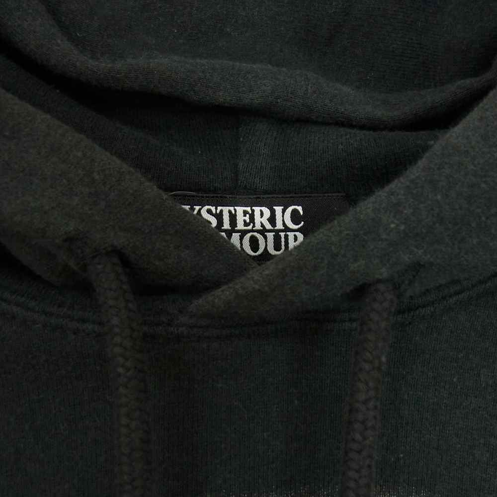 HYSTERIC GLAMOUR ヒステリックグラマー 4CF-1643 スカルベリー プルオーバー パーカー ブラック系 L【中古】