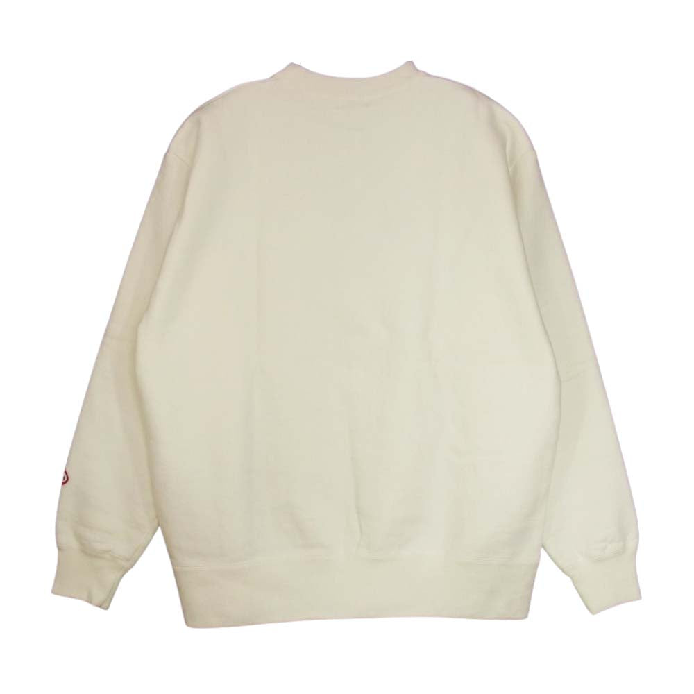 HYSTERIC GLAMOUR ヒステリックグラマー 02203CS13 TOKYOVITAMIN/SOFT CREAMスウェット ホワイト系 XL【中古】