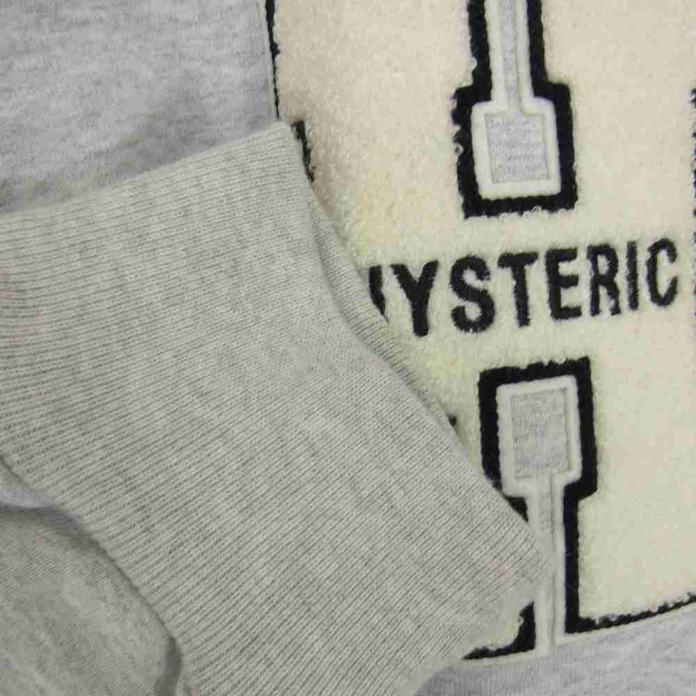 HYSTERIC GLAMOUR ヒステリックグラマー WIND AND SEA ウィンダンシー WDS-HYS-3-06 21AW WDS HOODIE プルオーバー パーカー グレー系 L【極上美品】【中古】