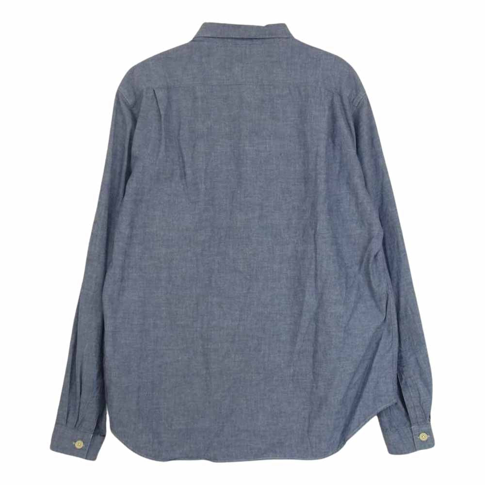 MARGARET HOWELL マーガレットハウエル シャンブレー シャツ ブルー系 M【中古】