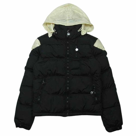 MONCLER モンクレール 国内正規品 ARCS アークス ダウン ジャケット ブラック系 オフホワイト系【中古】