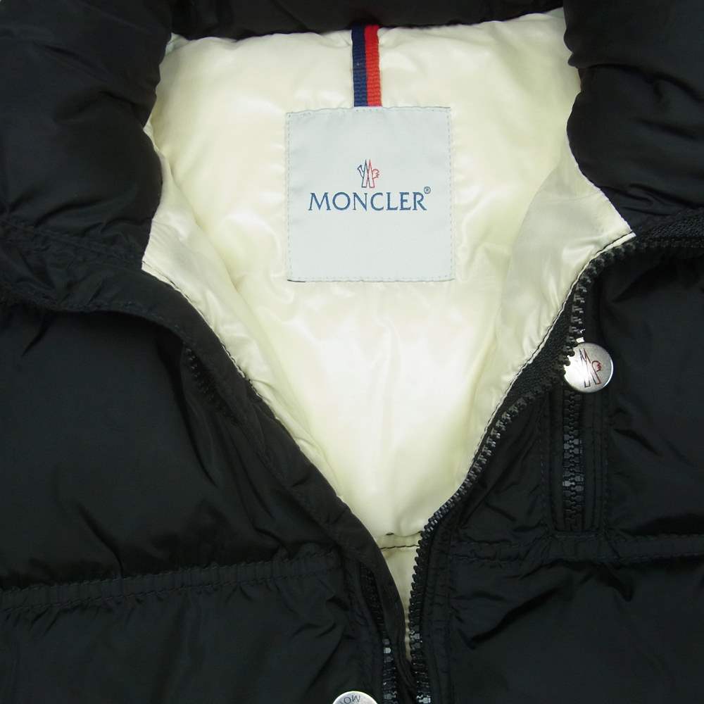 MONCLER モンクレール 国内正規品 ARCS アークス ダウン ジャケット ブラック系 オフホワイト系【中古】