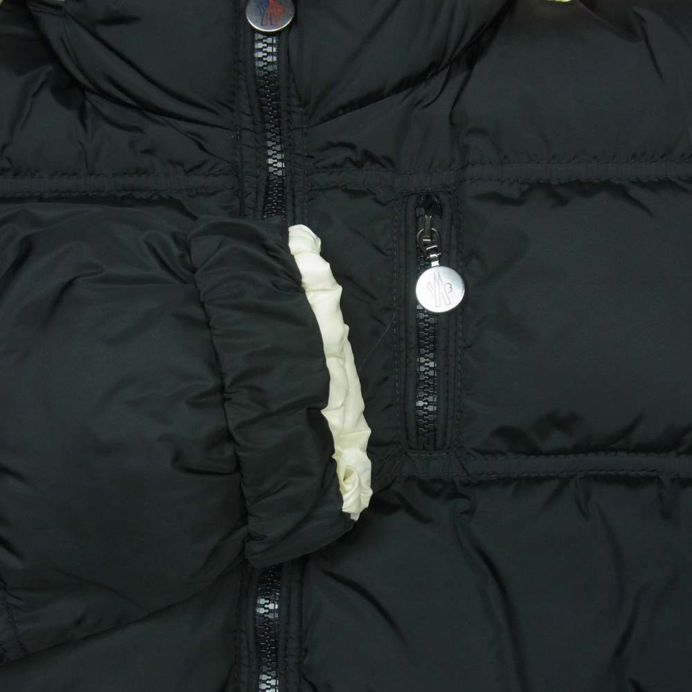 MONCLER モンクレール 国内正規品 ARCS アークス ダウン ジャケット ブラック系 オフホワイト系【中古】
