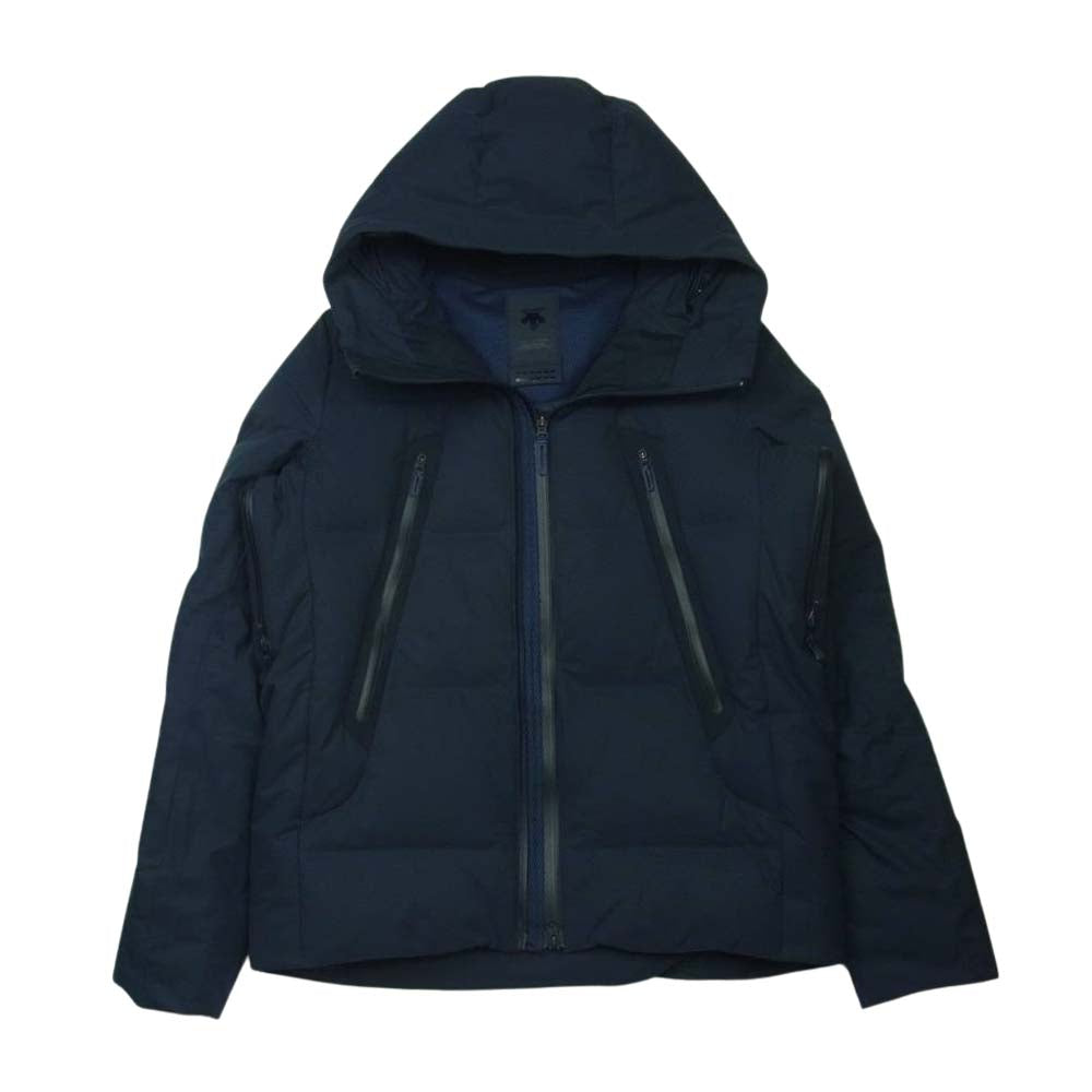 DESCENTE デサント DAMQGK30U ALLTERRAIN オルテライン MIZUSAWA DOWN MOUNTAINEER JACKET 水沢 ダウン マウンテニア ジャケット ダークネイビー系 M【中古】
