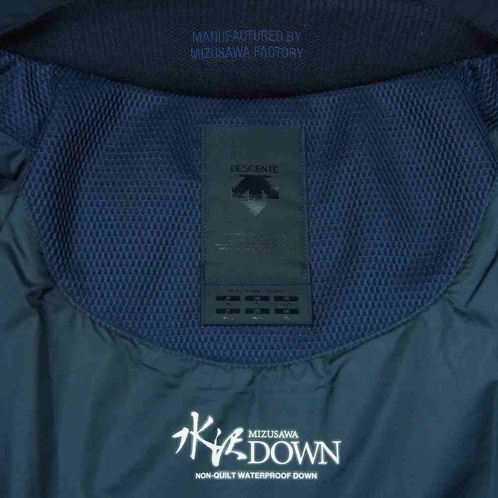 DESCENTE デサント DAMQGK30U ALLTERRAIN オルテライン MIZUSAWA DOWN MOUNTAINEER JACKET 水沢 ダウン マウンテニア ジャケット ダークネイビー系 M【中古】