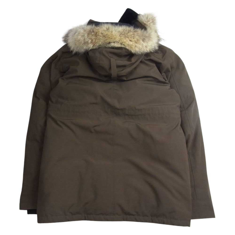 CANADA GOOSE カナダグース 2072JM YORKTON ヨークトン ファー ダウン ジャケット ブラウン系 XL【中古】