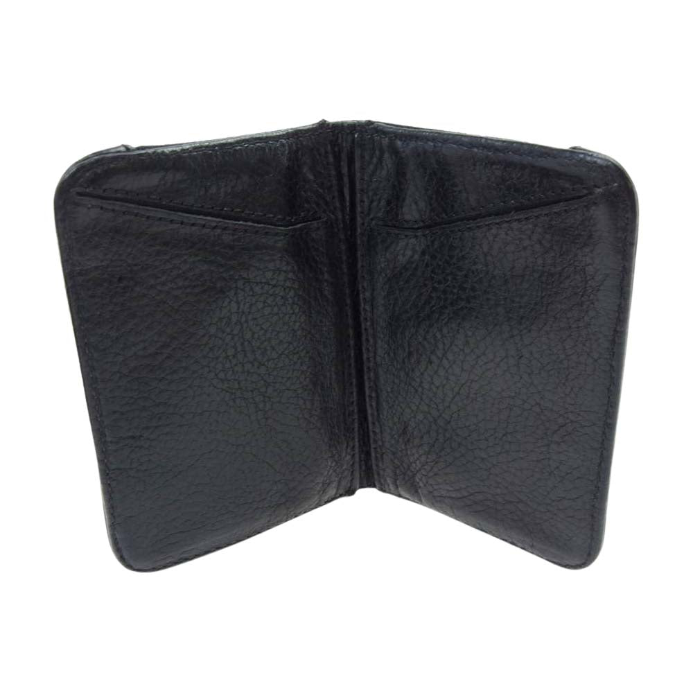 CHROME HEARTS クロムハーツ（原本有） BABY BANK ROBBER ベビー バンクローバー レザー ウォレット 財布 ブラック系【中古】