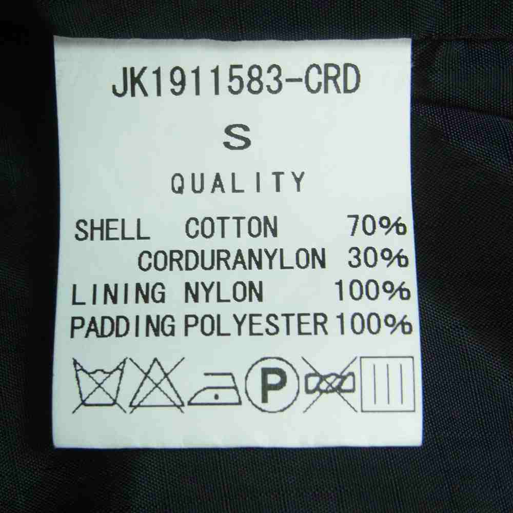 アンドファミリー JK1911583-CRD 迷彩 ミリタリー 中綿 ジャケット 日本製 カーキ系 S【中古】