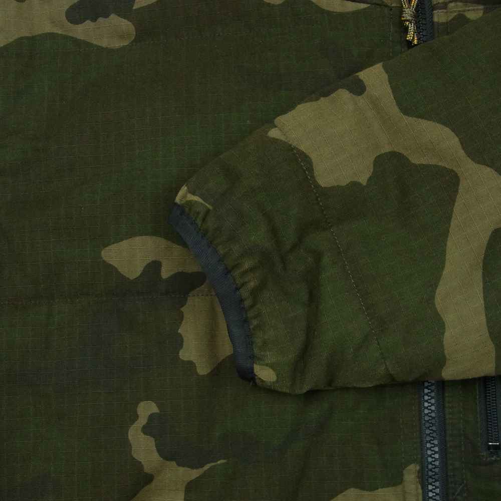 アンドファミリー JK1911583-CRD 迷彩 ミリタリー 中綿 ジャケット 日本製 カーキ系 S【中古】