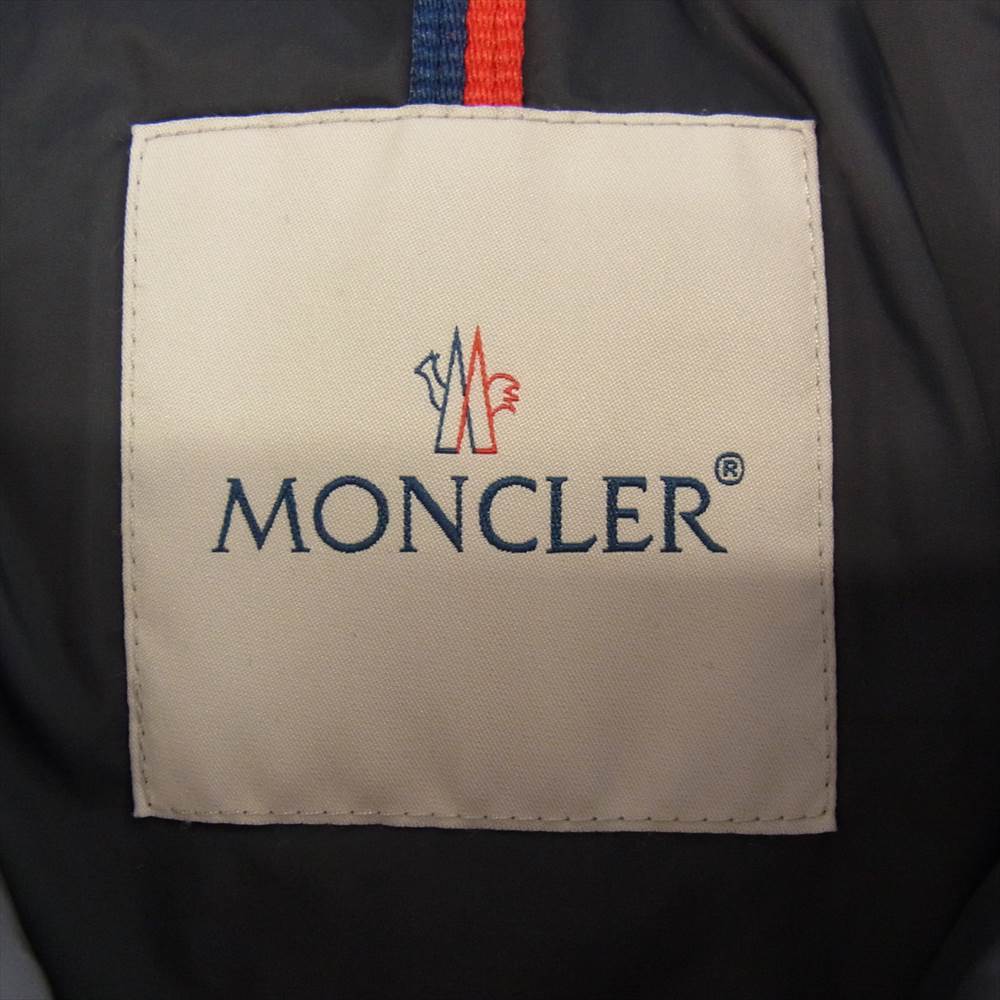 MONCLER モンクレール MONTGENEVRE モンジュネーブル ウール ダウン ジャケット ダークネイビー系【中古】
