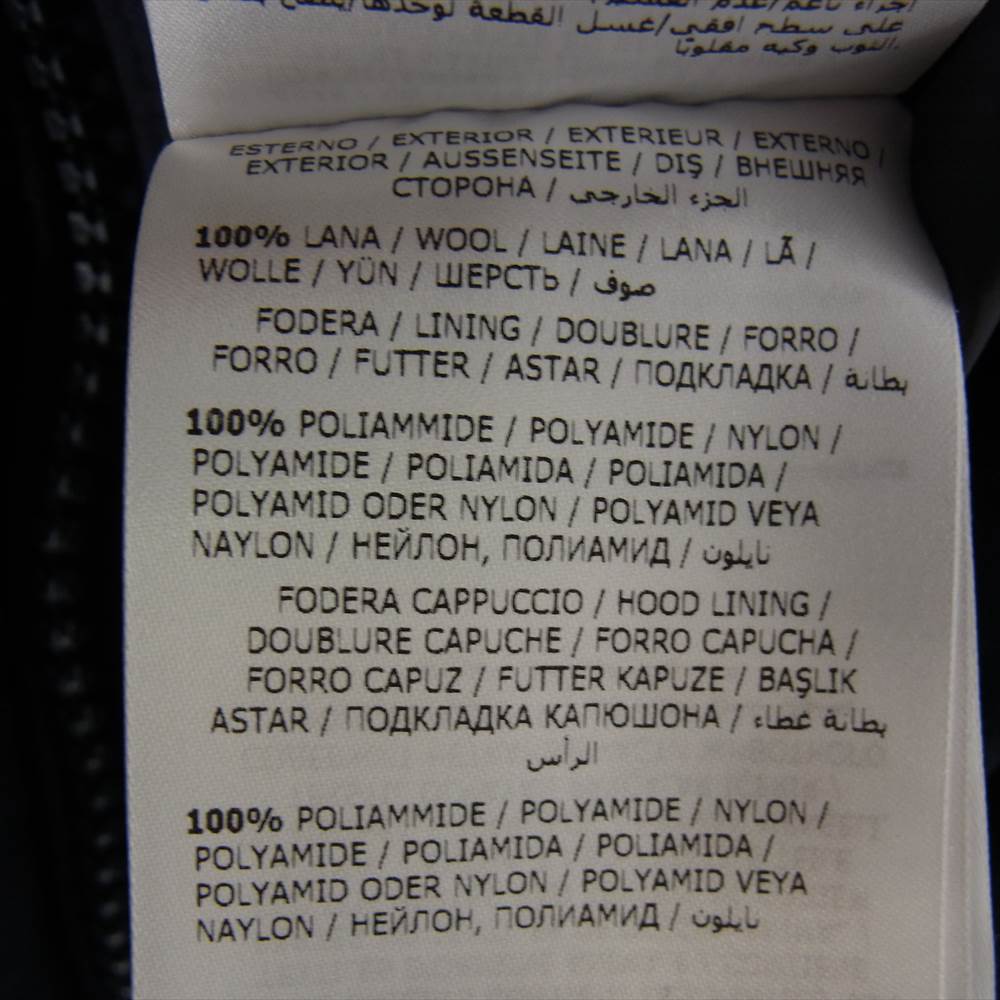 MONCLER モンクレール MONTGENEVRE モンジュネーブル ウール ダウン ジャケット ダークネイビー系【中古】