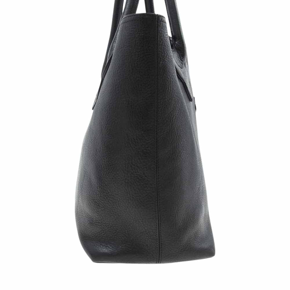 CHROME HEARTS クロムハーツ（原本無） FS TOTE クロスパッチ レザー トートバッグ ブラック系【中古】