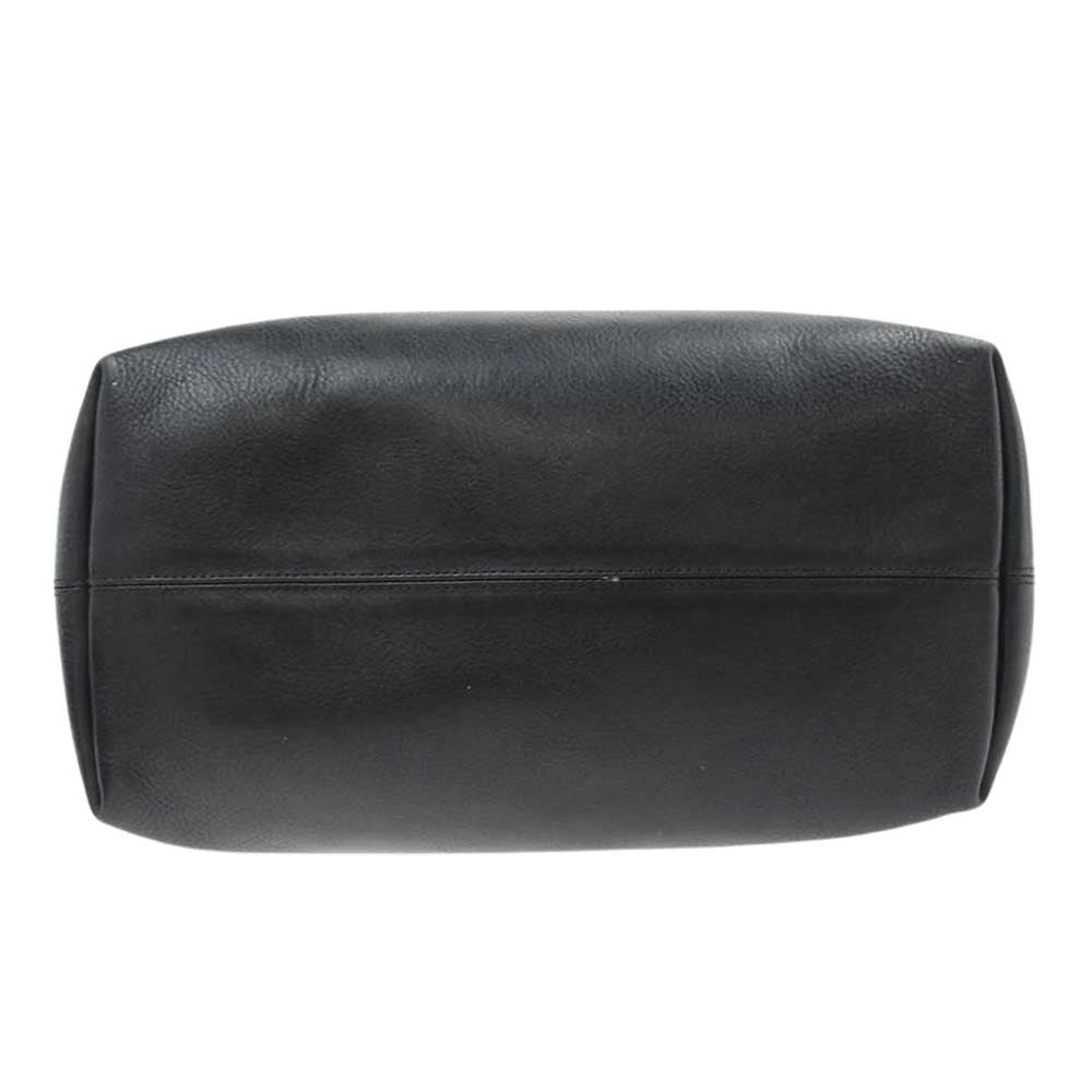CHROME HEARTS クロムハーツ（原本無） FS TOTE クロスパッチ レザー トートバッグ ブラック系【中古】