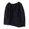 BLACK COMME des GARCONS ブラックコムデギャルソン 1O-P012 AD2014 ポリ縮絨 穴あき スカート パンツ ブラック系 XS【中古】