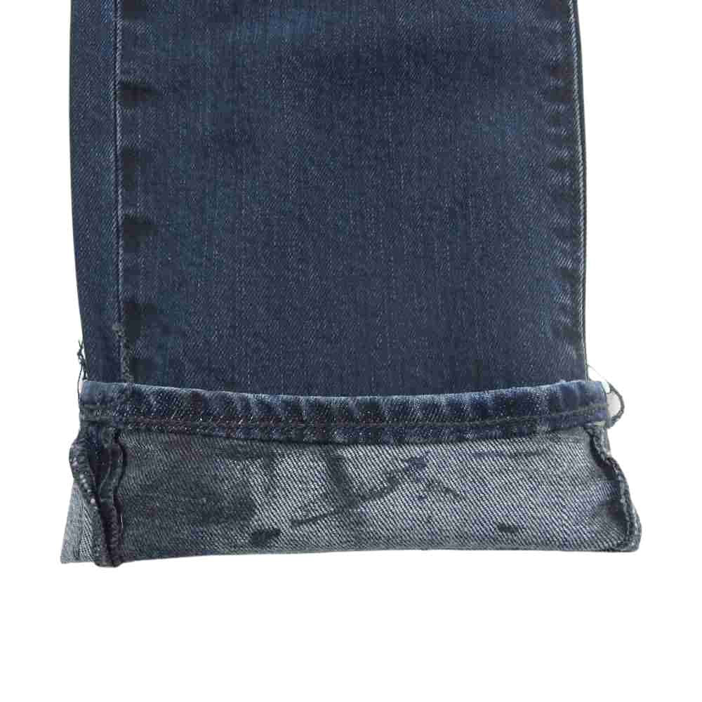 HTC エイチティーシー TWIGGY SPECIAL バックロゴ スタッズ デニムパンツ インディゴブルー系 28【中古】