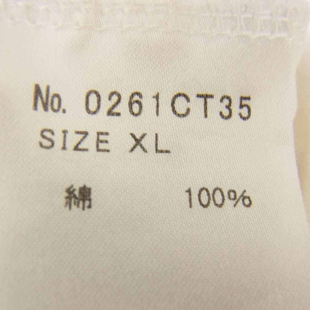 HYSTERIC GLAMOUR ヒステリックグラマー 0261CT35  CAMO BEAR pt T-SH カモフラ ビッグベアー Tシャツ ホワイト系 XL【中古】