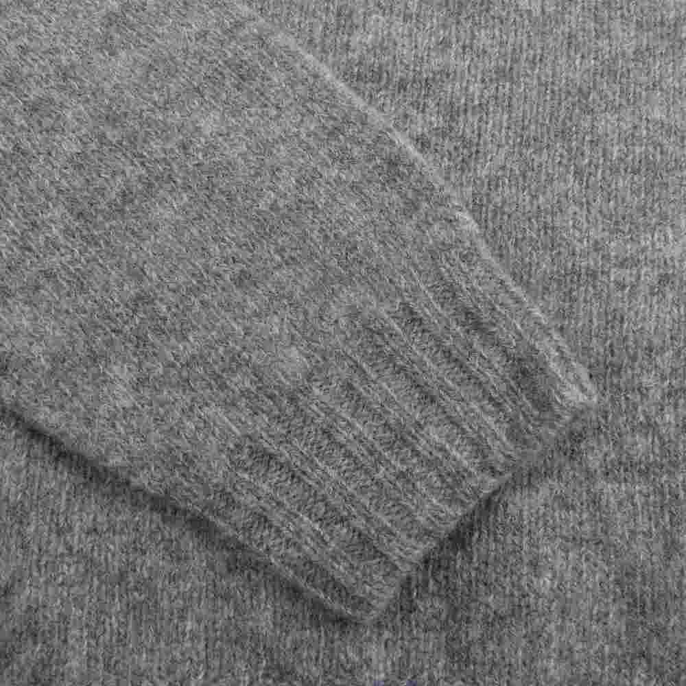 ハーレーオブスコットランド CREW NECK SWEATER クール ネック セーター グレー系 40【中古】