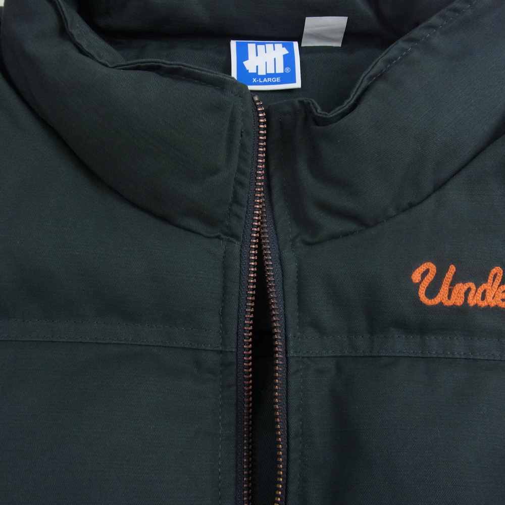 UNDEFEATED アンディフィーテッド 212077008058 OUTDOOR PUFFER VEST アウトドア パファ ベスト  グレー系 XL【中古】
