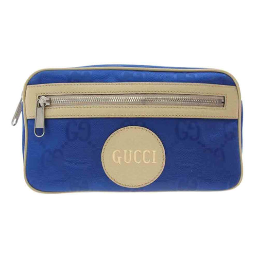 GUCCI グッチ 631341 OFF THE GRID オフザグリッド ベルトバッグ ブルー系【中古】