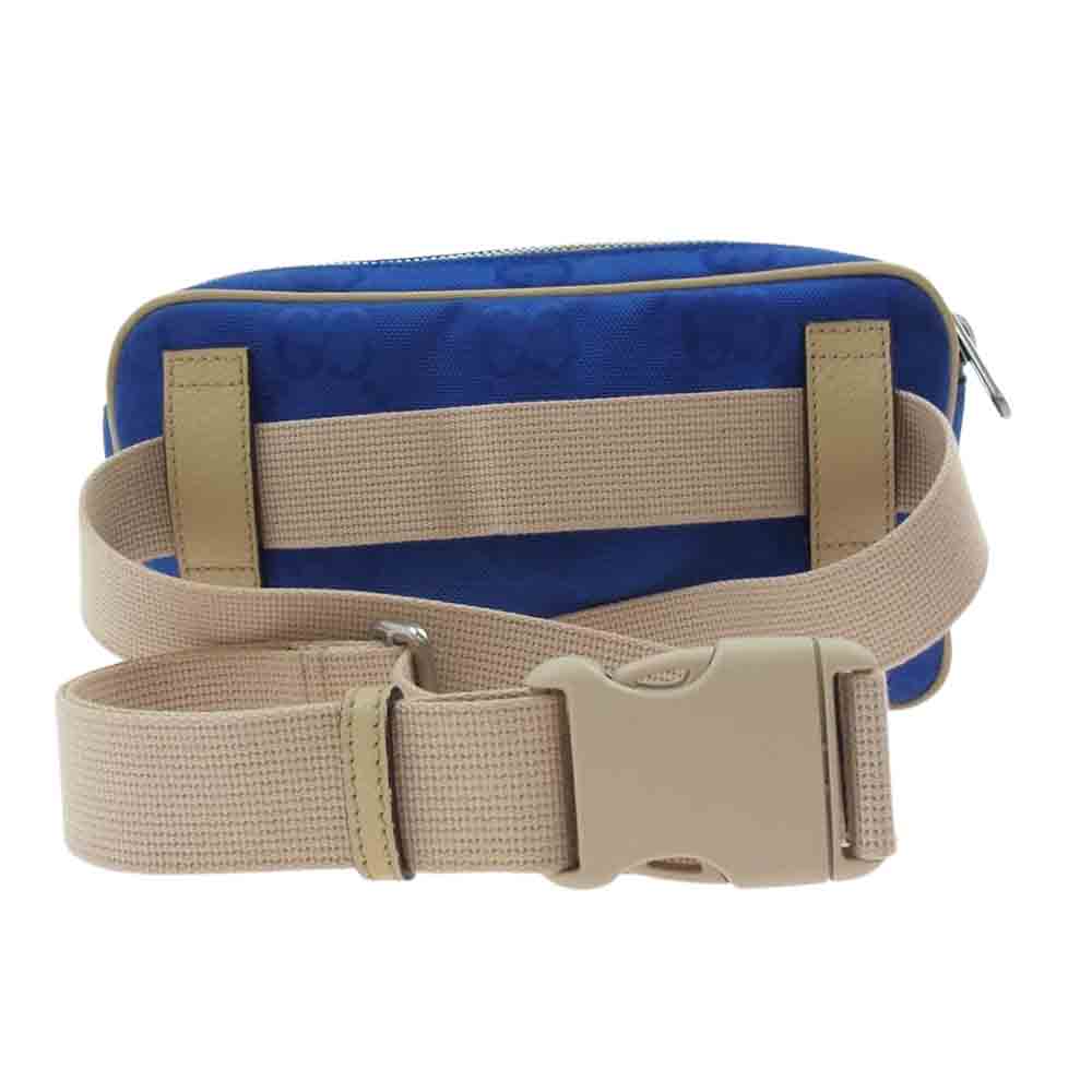 GUCCI グッチ 631341 OFF THE GRID オフザグリッド ベルトバッグ ブルー系【中古】
