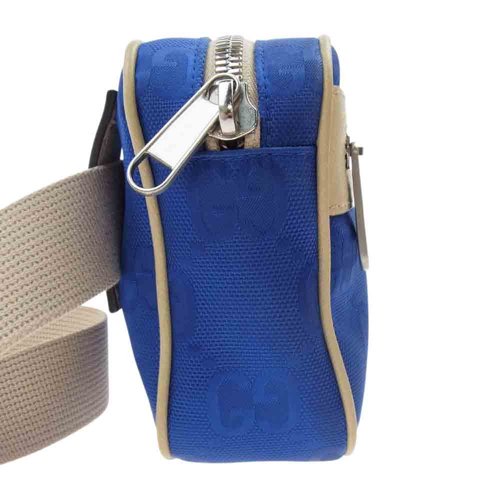 GUCCI グッチ 631341 OFF THE GRID オフザグリッド ベルトバッグ ブルー系【中古】