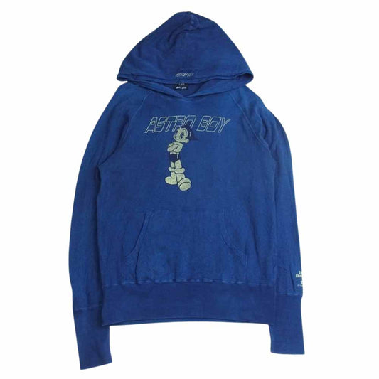 TMT ティーエムティー TSW-F19TP01 ×Tezuka Characters 鉄腕アトム スウェットパーカー ネイビー系 L【中古】