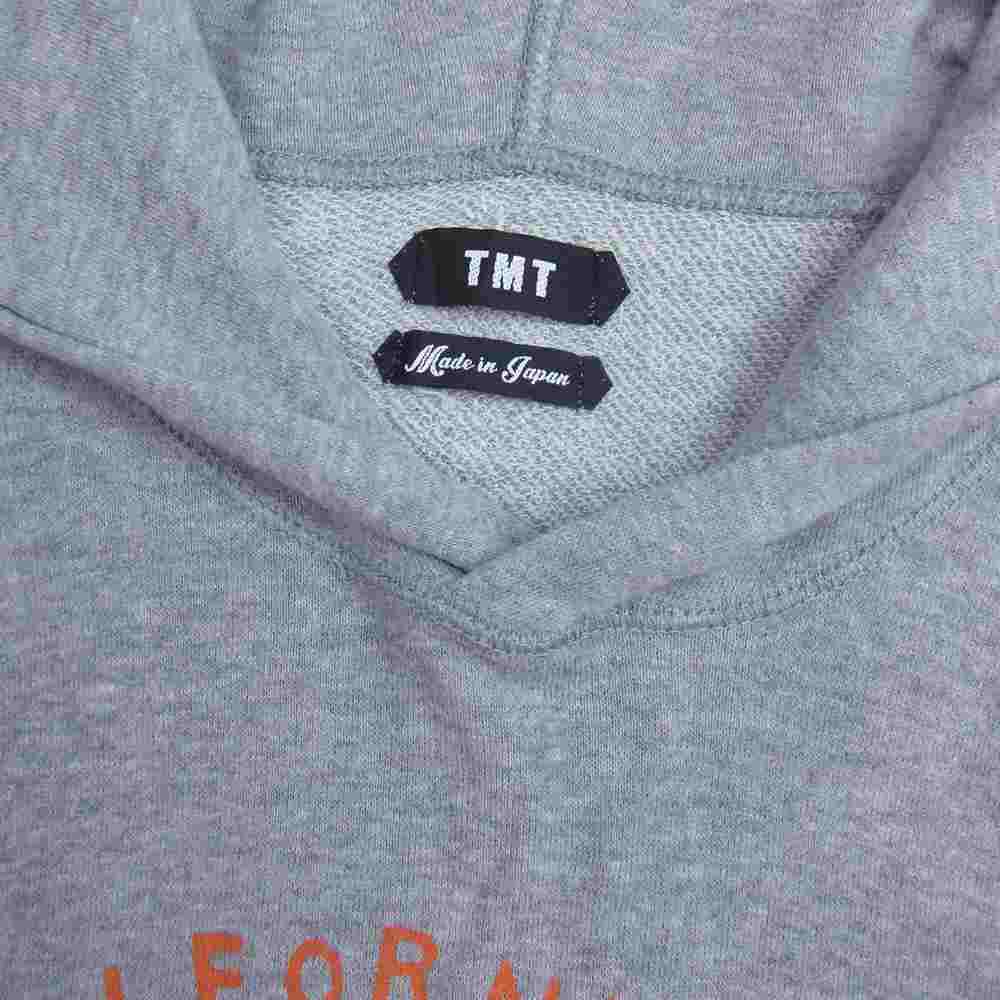 TMT ティーエムティー TSW-S1901 GAZE MINI FRENCH TERRY PULLOVER HOODIE CAR スウェット フーディ パーカー グレー系 L【中古】