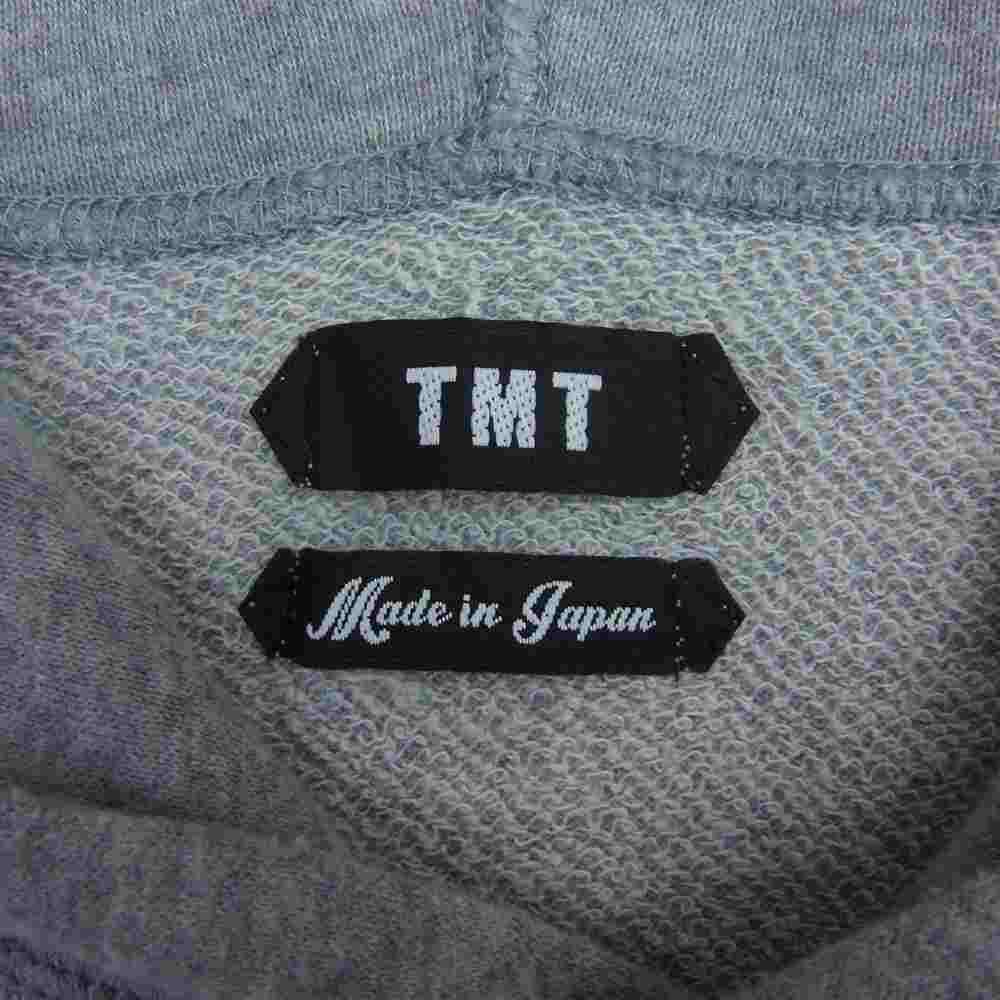 TMT ティーエムティー TSW-S1901 GAZE MINI FRENCH TERRY PULLOVER HOODIE CAR スウェット フーディ パーカー グレー系 L【中古】