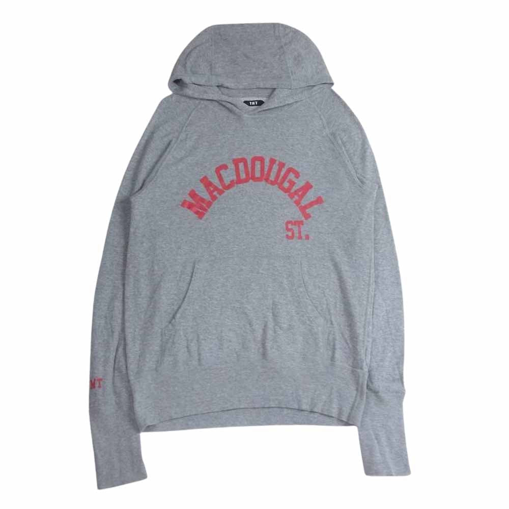 TMT ティーエムティー TSW-S14SP03  MACDOUGAL ST. スウェット フーディ パーカー  グレー系 L【中古】
