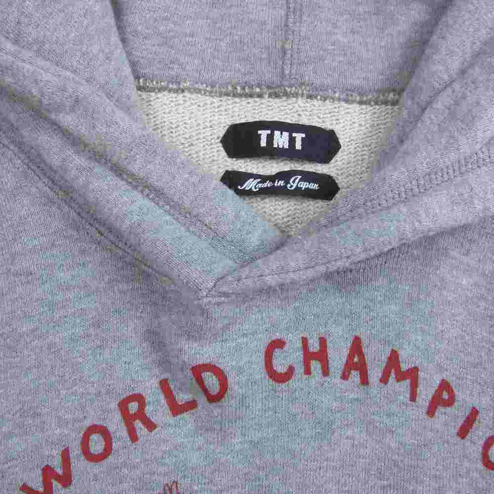 TMT ティーエムティー TSW-S2102 CALIFORNIA COTTON SWEAT HOODIE BABY SKATER スウェット フーディ パーカー グレー系 L【中古】