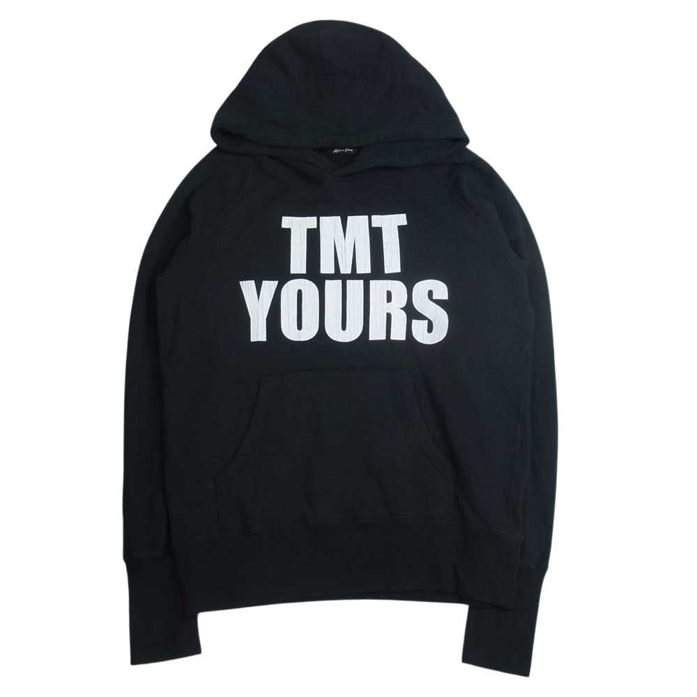 TMT ティーエムティー TSW-S21SP01 CALIFORNIA COTTON SWEAT HOODIE TMT YOURS スウェット フーディ パーカー ブラック系 L【中古】