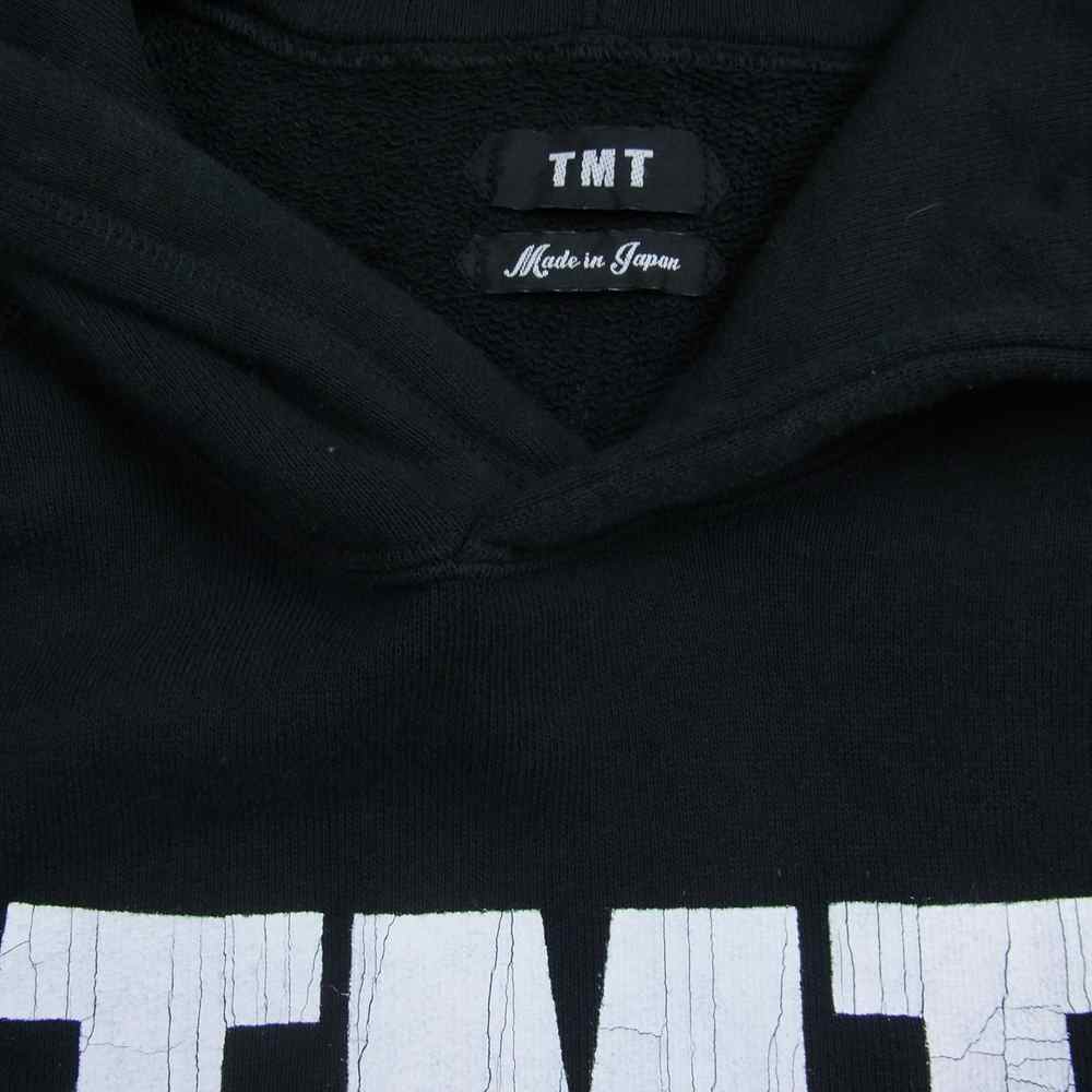 TMT ティーエムティー TSW-S21SP01 CALIFORNIA COTTON SWEAT HOODIE TMT YOURS スウェット フーディ パーカー ブラック系 L【中古】