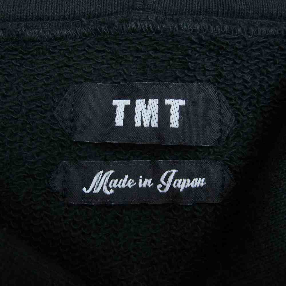 TMT ティーエムティー TSW-S21SP01 CALIFORNIA COTTON SWEAT HOODIE TMT YOURS スウェット フーディ パーカー ブラック系 L【中古】