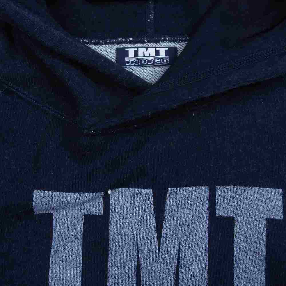 TMT ティーエムティー TSW-S17SP02 INDIGO インディゴ BIG 3 TMT YOURS スウェット フーディ パーカー  ネイビー系 L【中古】