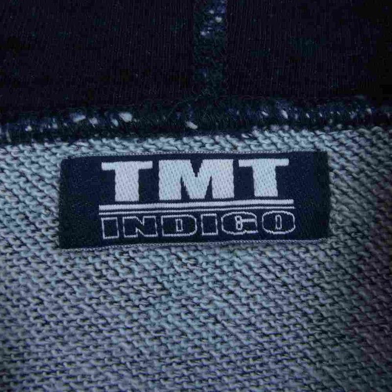TMT ティーエムティー TSW-S17SP02 INDIGO インディゴ BIG 3 TMT YOURS スウェット フーディ パーカー  ネイビー系 L【中古】
