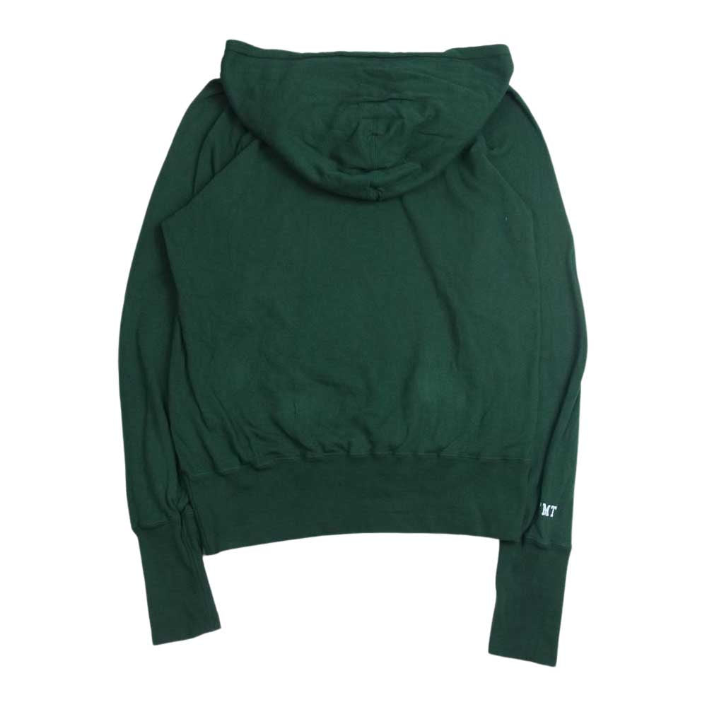 TMT ティーエムティー TSW-S20SP01 GAUZE MINI FRENCH TERRY HOODIE BIG HOLIDAY  スウェット フーディ パーカー グリーン系 L【中古】