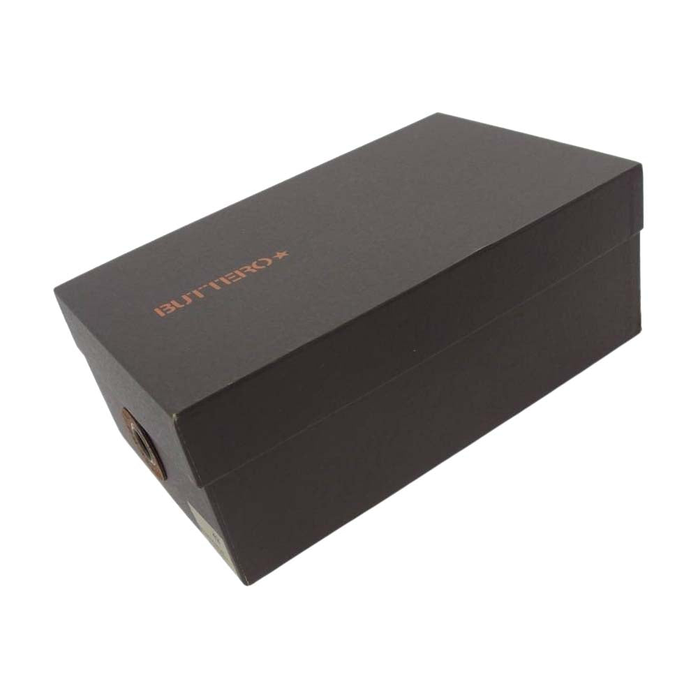 BUTTERO ブッテロ B5540UDHCB イタリア製 スエード ローファー レザー ドレスシューズ グレイッシュイエロー系 42【極上美品】【中古】