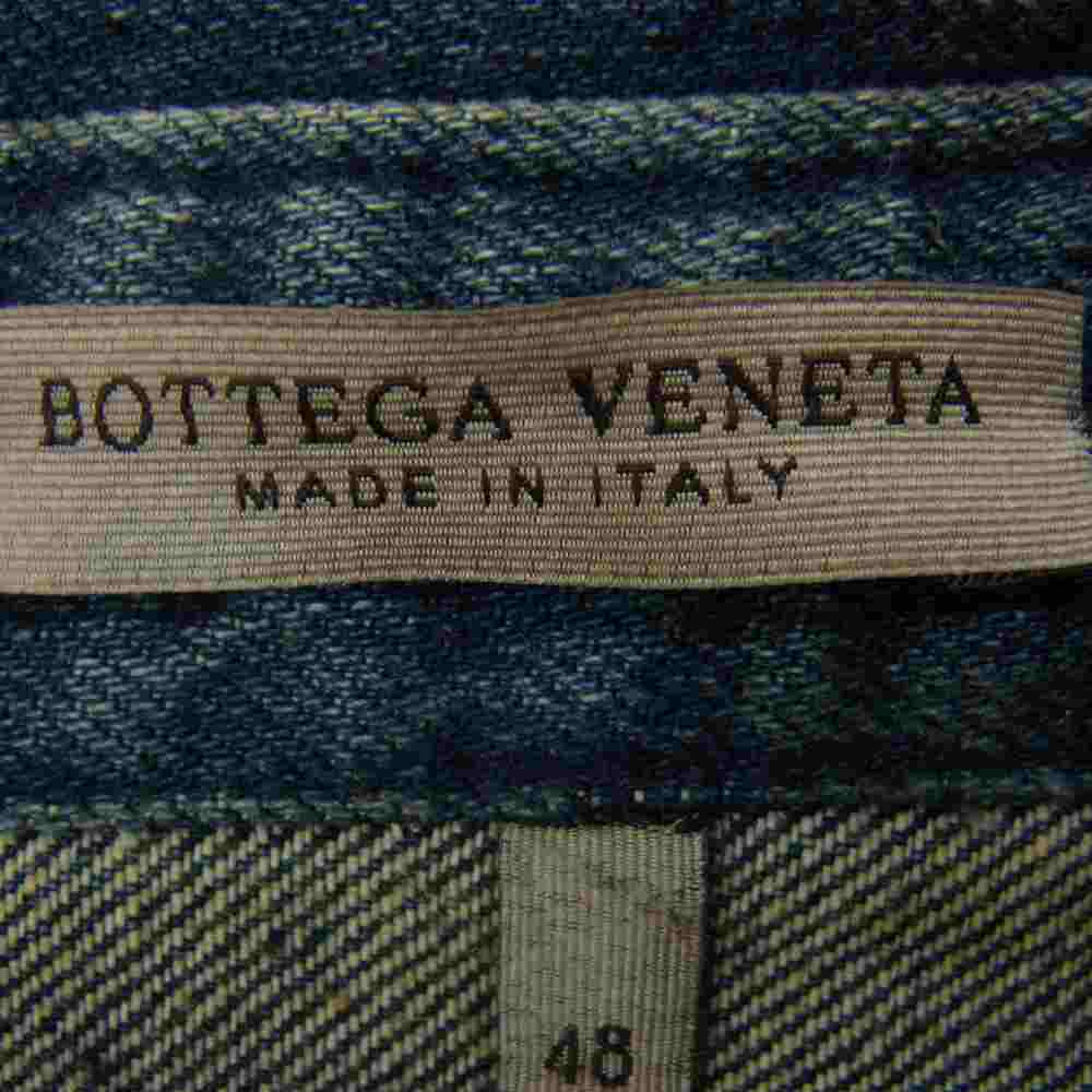 BOTTEGAVENETA ボッテガヴェネタ 国内正規品 イタリア製 345469 VZQ10 デニムジャケット インディゴブルー系 48【中古】