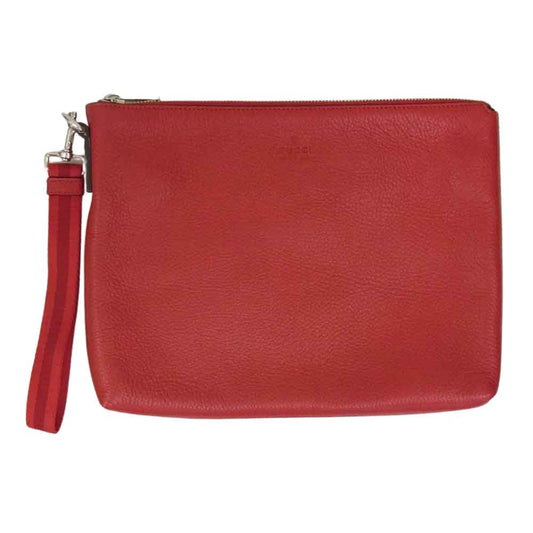 GUCCI グッチ 387075 486628 イタリア製 コスモポリス レザー クラッチバッグ セカンドバッグ レッド系【中古】