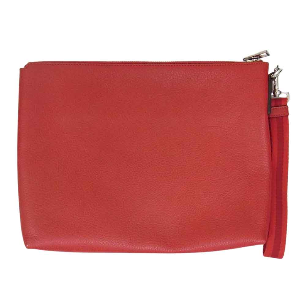 GUCCI グッチ 387075 486628 イタリア製 コスモポリス レザー クラッチバッグ セカンドバッグ レッド系【中古】
