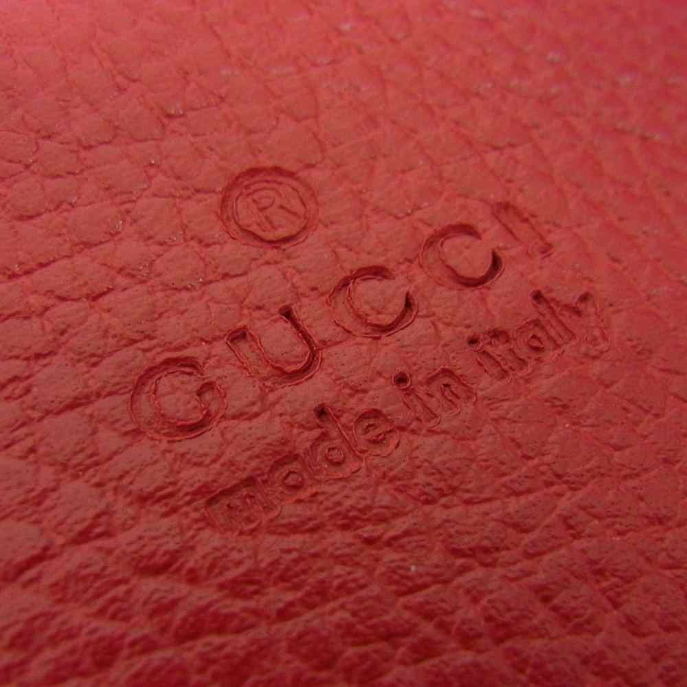 GUCCI グッチ 387075 486628 イタリア製 コスモポリス レザー クラッチバッグ セカンドバッグ レッド系【中古】