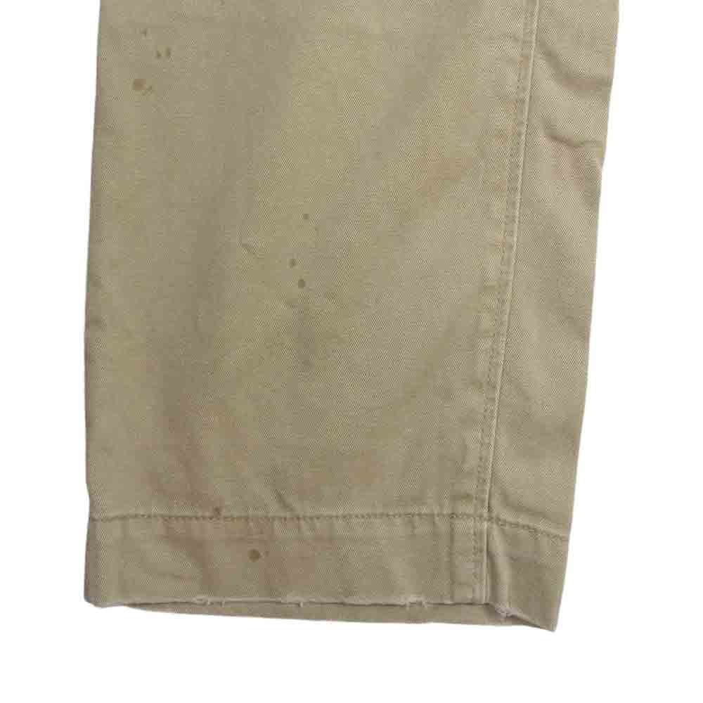 TMT ティーエムティー TPT-F2107 WEAPON-CLOTH TROUSER ウエスポン クロス トラウザーズ ボタンフライ パンツ ベージュ系 L【中古】