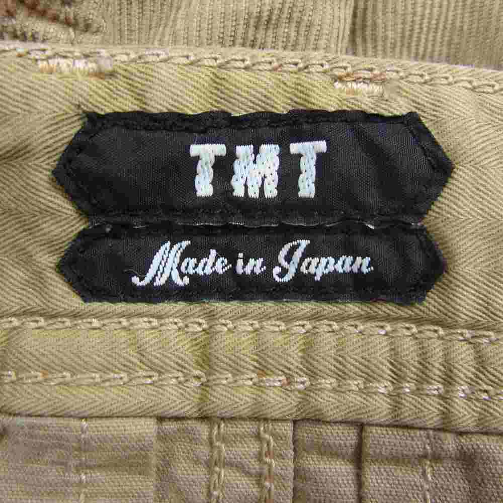 TMT ティーエムティー TPT-S2108 CORDUROY 5P TAPERED コーデュロイ テーパード パンツ ベージュ系 L【中古】